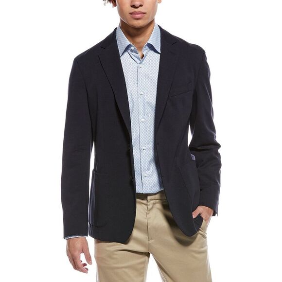 Hugo Boss MensHanry Slim Fit Blazer Blue